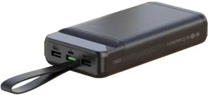 Фото: Батарея універсальна XO PR158 50000mAh 22.5W Black (PR158_Black) № 2 | KTC