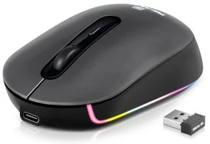 Фото: Миша Real-EL RM-470W Wireless Dark Gray (EL123200049) № 2 | KTC