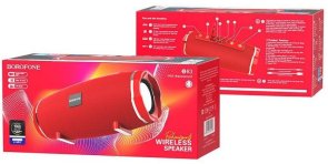 Портативна колонка BOROFONE BR3 Rich Red (BR3R)