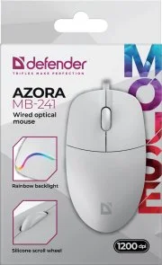 Фото: Миша Defender Azora MB-241 White (52242) № 4 | KTC