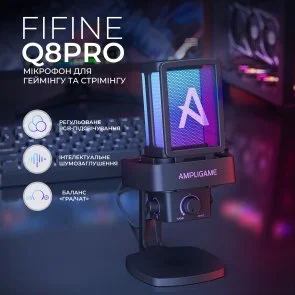 Фото: Мікрофон Fifine Q8 Pro Black (Q8PRO) № 5 | KTC