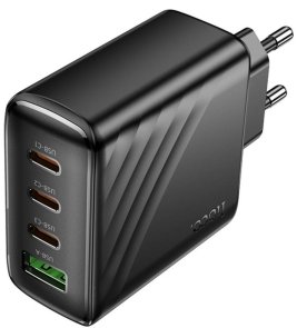 Зарядний пристрій Hoco CS27A Supply 67W Black (6942007639835)