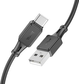 Кабель Hoco X101 Assistant 3A AM / Type-C 1m Black (6942007604079)