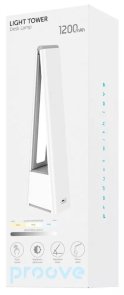 Настільна лампа Proove Light Tower 1200 mAh white