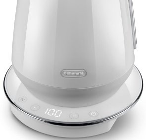 Електрочайник DeLonghi Eclettica SpecialTea White (KBY 2011 W)