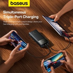 Батарея універсальна Baseus Star Lord Digital Display 30000mAh 22.5 Black (P10022905113-00)