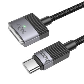 Кабель Hoco U141 USB Type-C / MagSafe 3 1.8m Black (6942007642088)