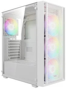 Фото: Корпус Gamdias Aura GC2 Elite WH ARGB White with window (4711514500622) № 2 | KTC