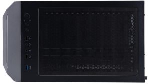 Корпус 1stPlayer D3-A-BK-1F7-14-1F7 Black with window