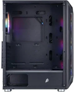 Фото: Корпус 1stPlayer X6-BK-4F1 Black with window № 4 | KTC