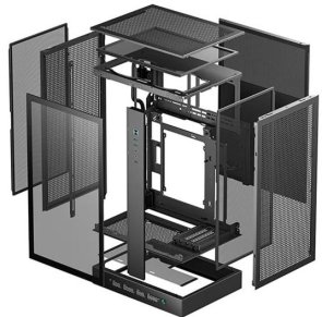 Корпус Deepcool CH270 Digital Black with window (R-CH270-BKNDM0-G-1)