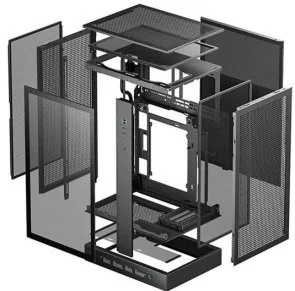 Фото: Корпус Deepcool CH270 Digital Black with window (R-CH270-BKNDM0-G-1) № 5 | KTC