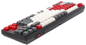 Фото: Клавіатура Bloody WS87 BLMS Red Plus Switch RGB USB/BT/WL Naraka (WS87 (Naraka)) № 7 | KTC
