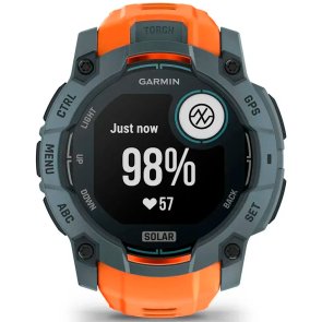 Смарт годинник Garmin Instinct 3 - 50 mm Solar Twilight with Solstice Band (010-02935-01)