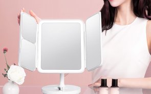 Дзеркало для макіяжу Xiaomi Jordan Judy LED Lighted Makeup Mirror (NV536)