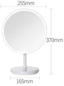 Дзеркало для макіяжу з LED підсвічуванням Xiaomi Jordan-Judy (NV535)