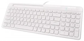 Фото: Клавіатура Maxxter KB-01W-UA USB White № 2 | KTC