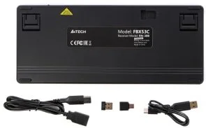 Фото: Клавіатура A4tech Fstyler FBX53C BT/WL Black (FBX53C Black) № 11 | KTC