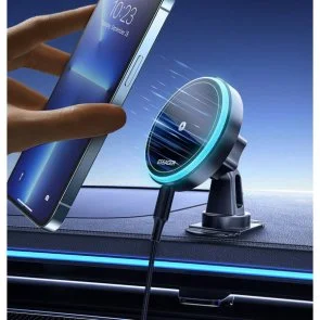 Фото: Кріплення для мобільного телефону Essager Hands Free Car Vent Car Mount Phone Holder Black (EZJCX-YS01-Z) № 4 | KTC
