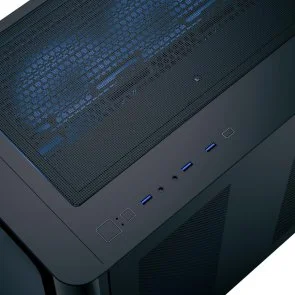 Фото: Корпус AeroCool P500C-G-BK-v1 Black with window (ACCM-PN01043.11) № 5 | KTC