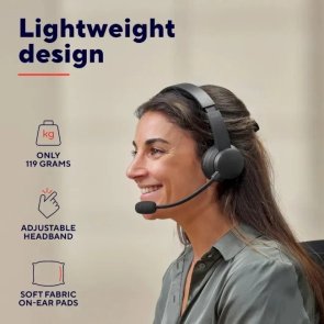 Гарнітура накладна Trust Ayda Wireless ENC, Black