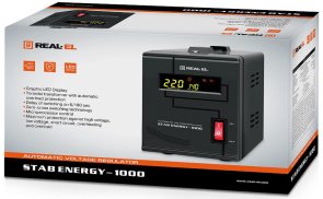 Стабілізатор Real-EL Stab Energy-1000 (EL122400012)