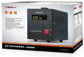 Фото: Стабілізатор Real-EL Stab Energy-2000 (EL122400013) № 7 | KTC