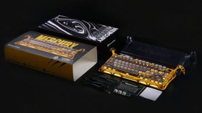 Клавіатура Gravastar Mercury K1 Pro 80key GravaStar x Kailh Speedy Mint Linear Switch WL/BT/USB Battle-Worn Yellow (GSK1PRO_YLW)