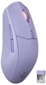 Фото: Миша SteelSeries Rival 3 Gen 2 Wireless Lavender (62525) № 2 | KTC