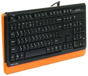Фото: Клавіатура A4tech FKS10 USB Black/Orange (FKS10 (Orange)) № 2 | KTC