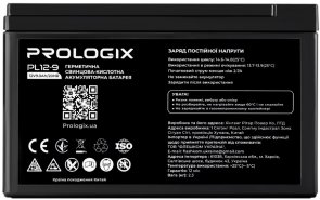 Батарея для ДБЖ ProLogix 12V 12Ah AGM (PL12-12)