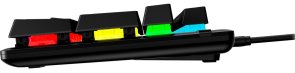 Клавіатура HyperX Alloy Origins Red RGB PBT ENG/UA USB Black (639N3AA)