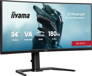 Фото: Монітор iiyama G-MASTER GCB3484WQSU-B1 - 34" VA / 3440x1440 / 180 Гц / AMD FreeSync Premium / HAS № 2 | KTC