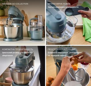 Планетарний міксер Kenwood KZM 35.000 GY Go
