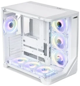 Фото: Корпус QUBE MIRAGE 7ARGB White with window (MIRAGE_GWNU3) № 4 | KTC