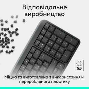 Фото: Клавіатура Logitech K250 Bluetooth Graphite (920-013822) № 6 | KTC
