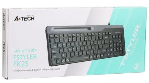 Клавіатура A4tech Fstyler FK25 Black (FK25 (Black))