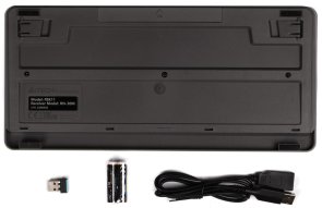 Клавіатура компактна A4tech Fstyler FBK11 Gray (FBK11 Grey)