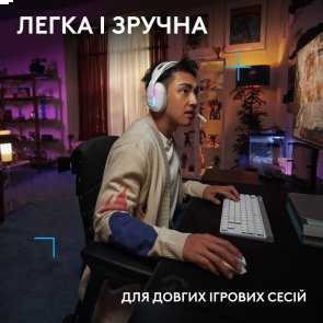 Гарнітура Logitech G522 Lightspeed White (981-001550)