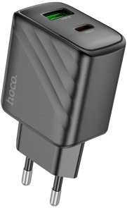 Зарядний пристрій Hoco CS23A Sunlight PD QC3.0 30W Black (6942007609944)