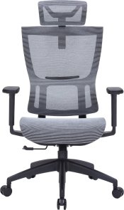 Крісло OfficePro Elegant OC660 Black/Dark Gray (OC660-B-DG-DG)