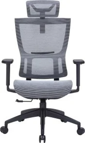 Фото: Крісло OfficePro Elegant OC660 Black/Dark Gray (OC660-B-DG-DG) № 4 | KTC