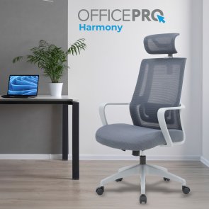 Крісло OfficePro Harmony OC310-G-G-G Gray