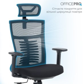 Крісло OfficePro Balance OC550-B-B-B Black