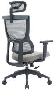 Крісло OfficePro Elegant OC600 Black/Dark Gray (OC600-B-DG-DG)