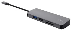 Фото: USB-хаб Trust Dalyx 8in1 Grey (25672) № 2 | KTC