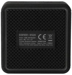 Фото: Портативна колонка Edifier ES20 Black (ES20Black) № 5 | KTC