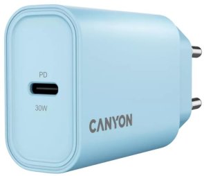 Зарядний пристрій Canyon OnCharge 30CL 30W Blue (CNE-CHA30CLLBL)