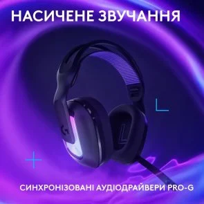 Фото: Гарнітура Logitech G522 Lightspeed Black (981-001544) № 6 | KTC