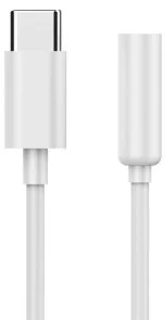 Фото: Перехідник Cablexpert A-CM-3.5F-01 Type-C / Jack 3.5mm 0.1m White № 2 | KTC